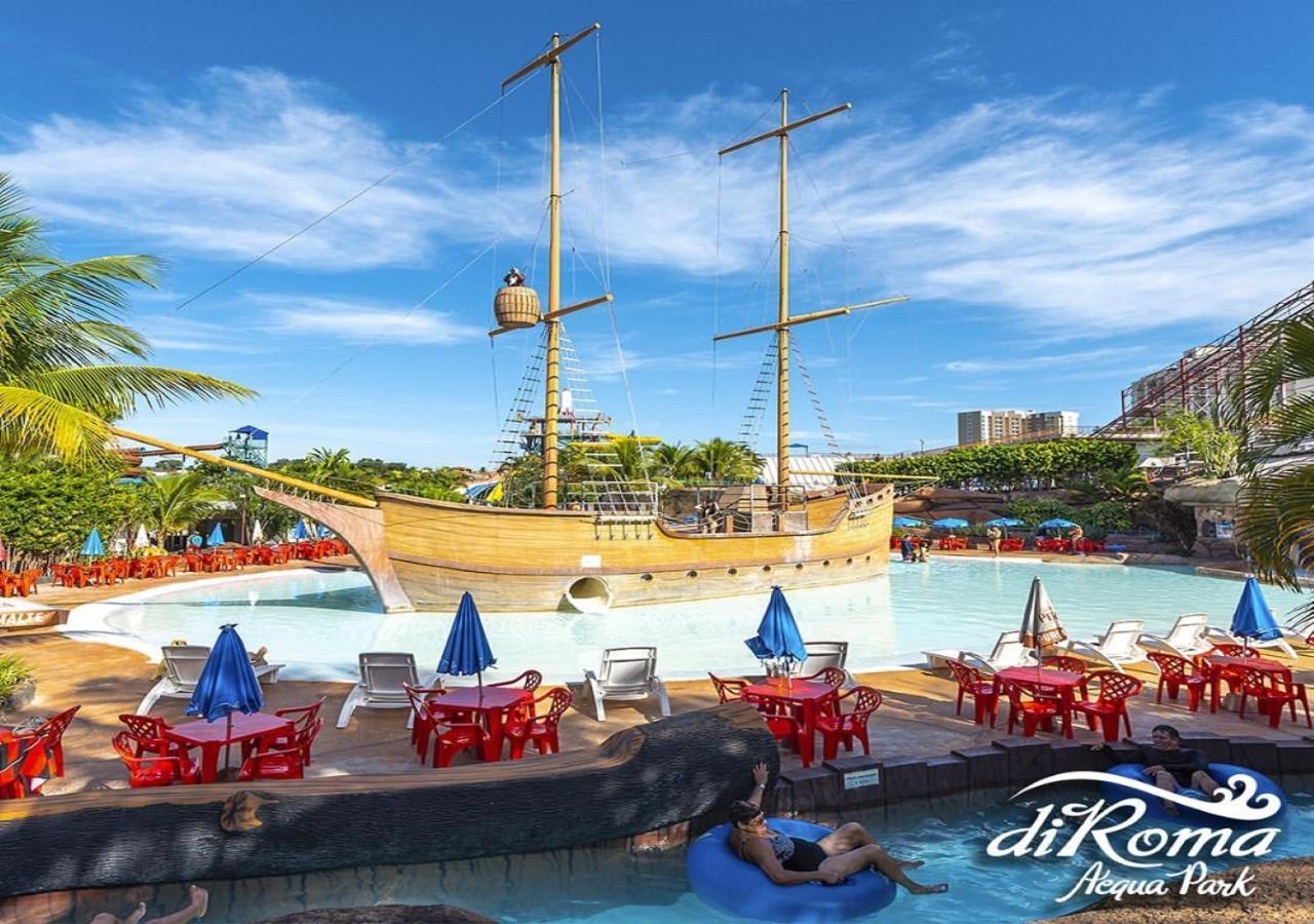 Villas Diroma Com Um Dia No Acqua Park, Splash E Slide กัลดัสโนวัส ภายนอก รูปภาพ